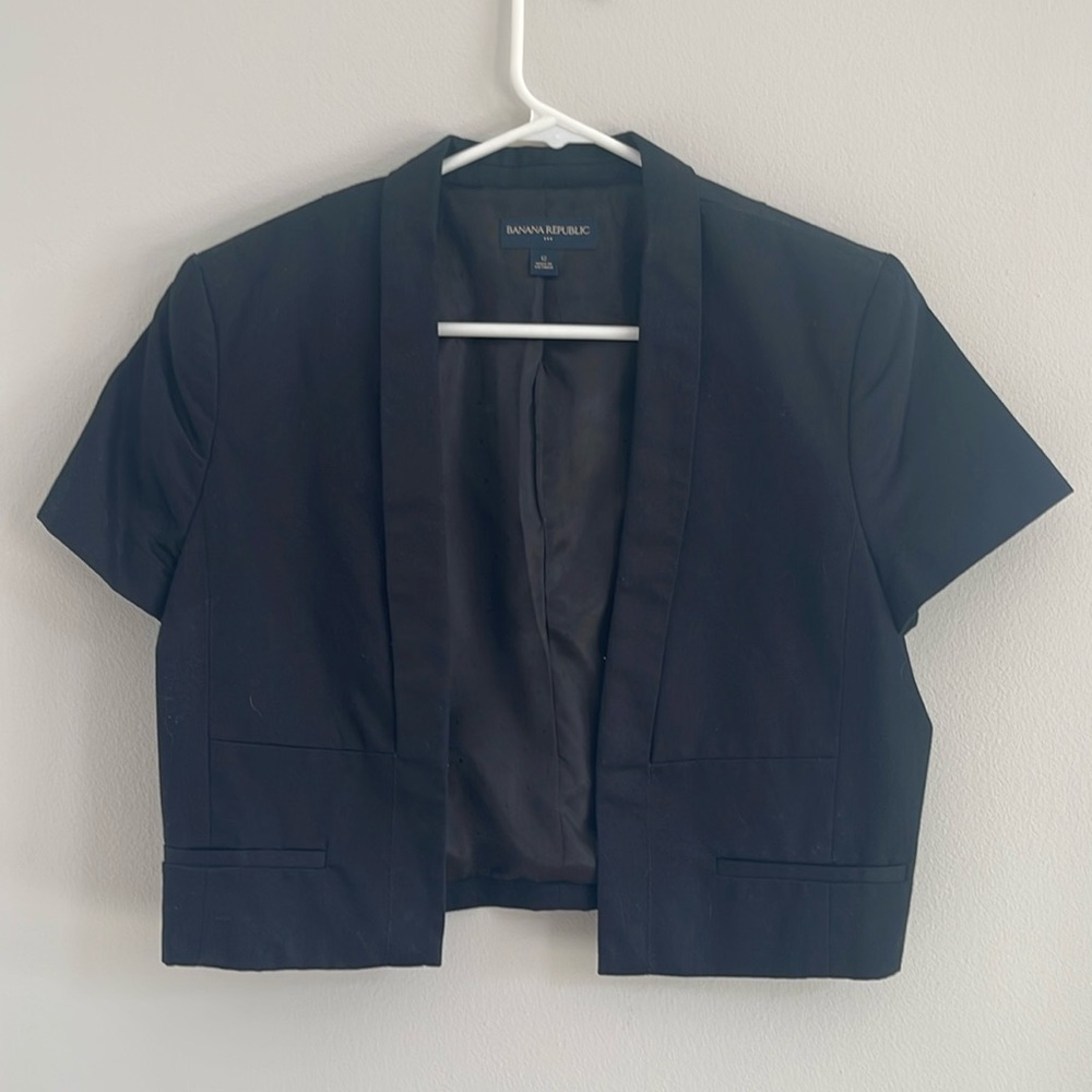 Banana Republic Cropped Blazer - Office Babe!